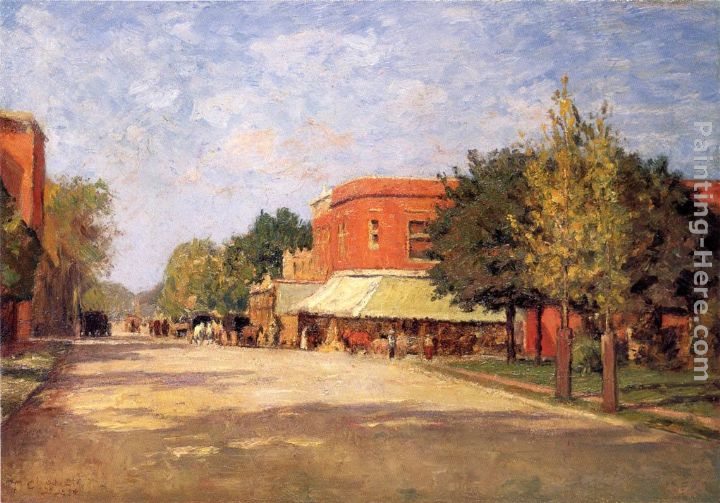 Theodore Clement Steele Street Scene